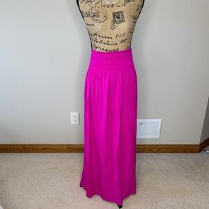 Lilly Pulitzer pink maxi skirt